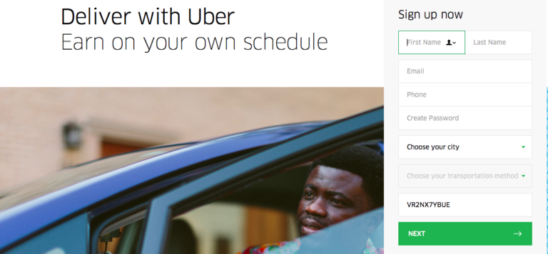what do you need to drivers uber in dallas